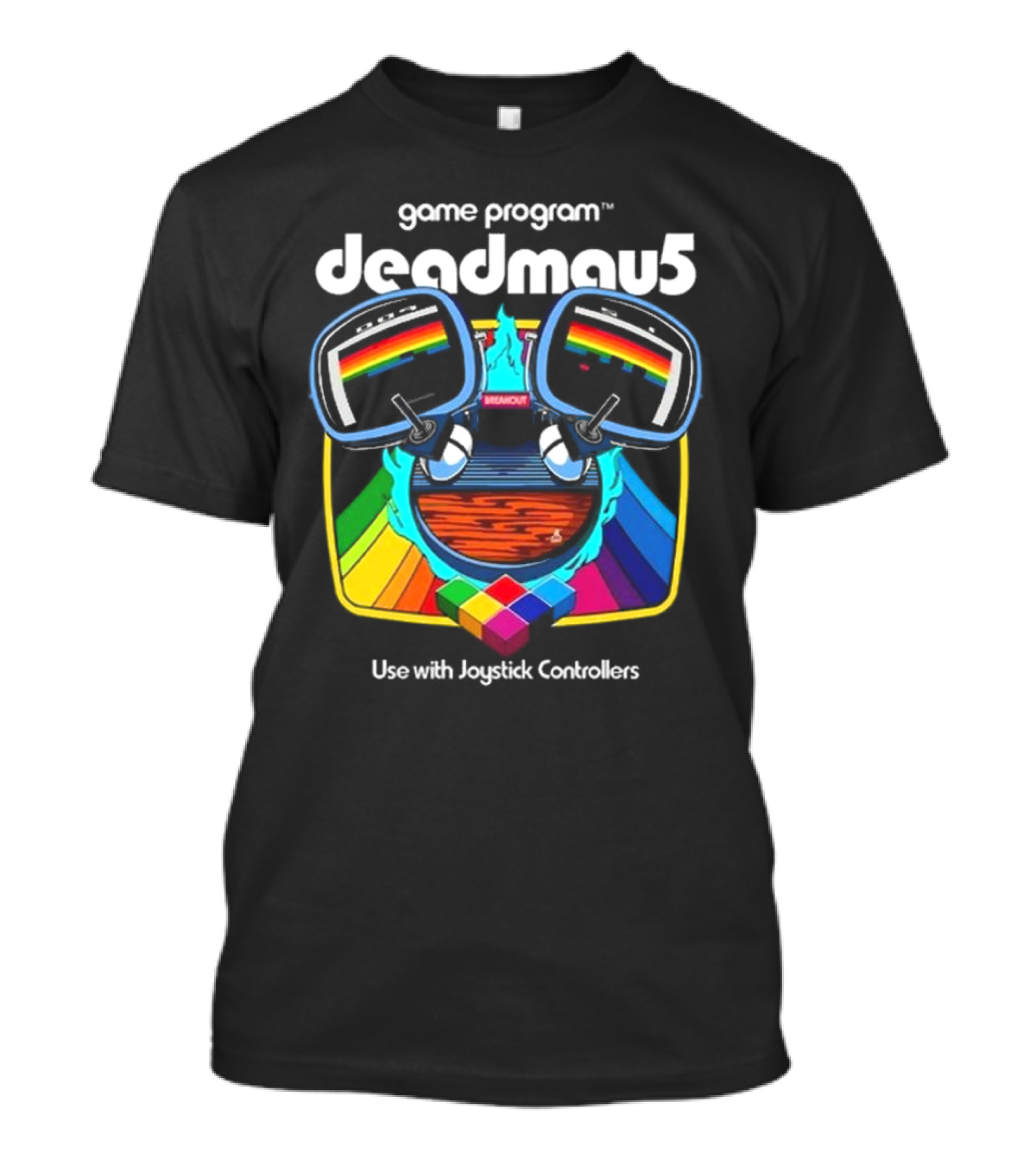 Game Program Deadmau5 Breakout Use With Joystick Controllers T-Shirt