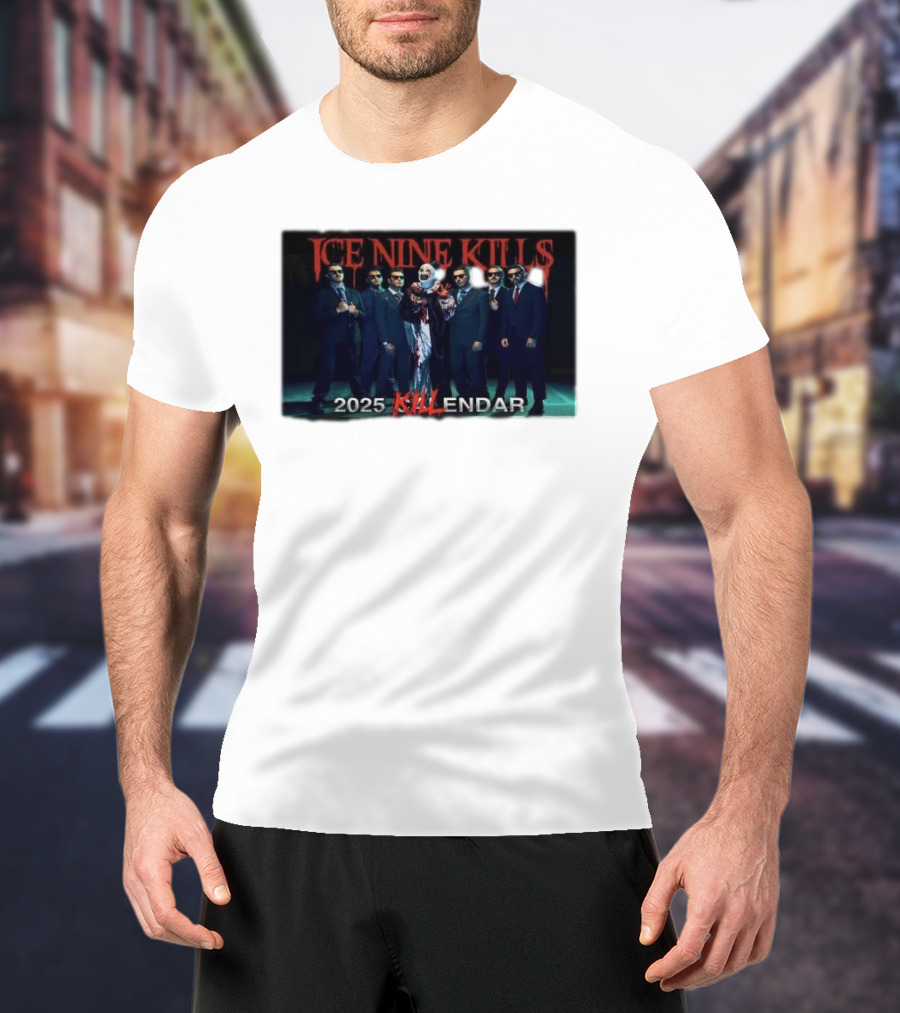 Ice Nine Kills 2025 Killendar Holiday T-Shirt