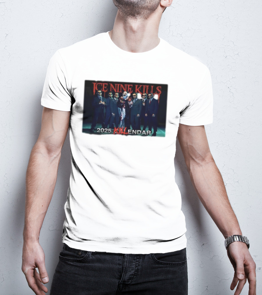 Ice Nine Kills 2025 Killendar Holiday T-Shirt