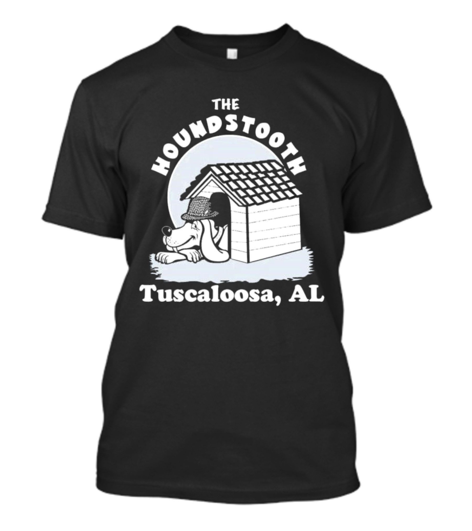 The Houndstooth Hound Doghouse Tuscaloosa AL T-Shirt