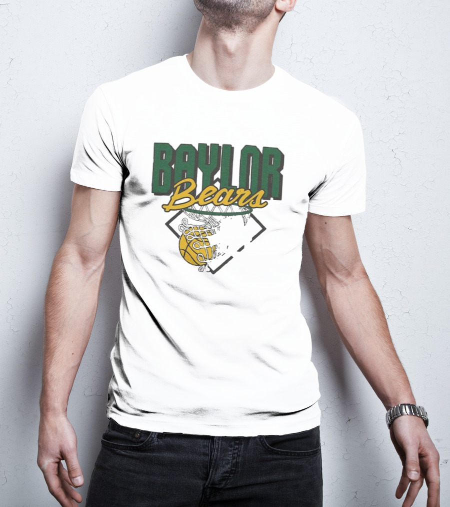 Baylor Bears Basketball Nothing But Net T-Shirt