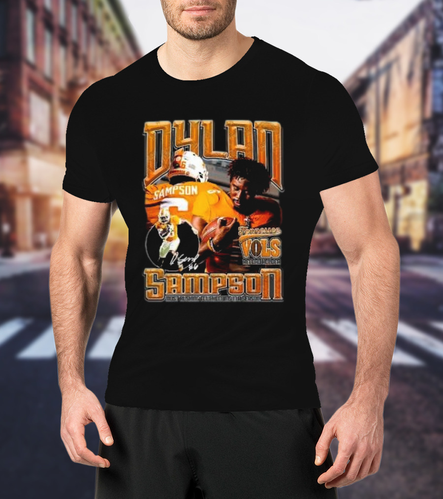 Dylan Sampson Vols Rushing Touchdown Breakout NIL T-Shirt