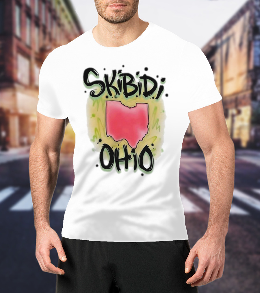 Foolish Gamers Skibidi Ohio Map T-Shirt