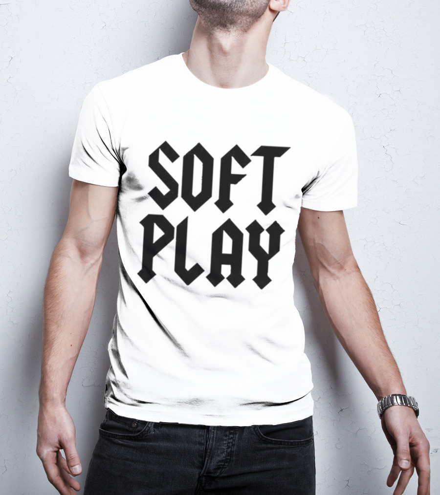 Soft Play Heavy Metal Font T-Shirt