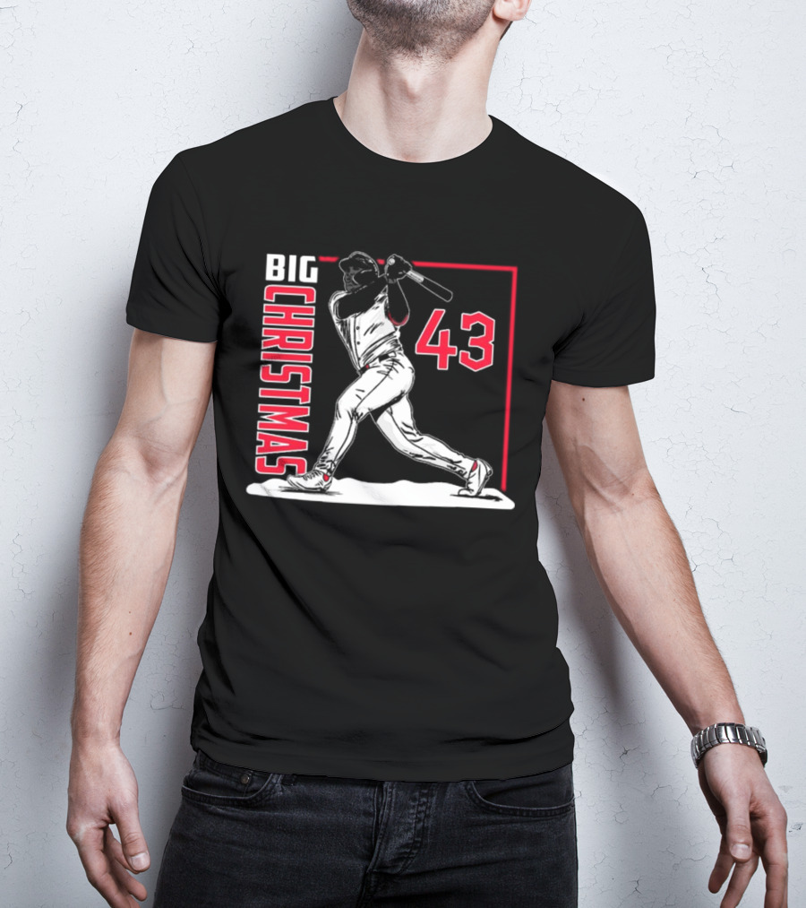 Big Christmas 43 Baseball Cleveland Guardians T-Shirt