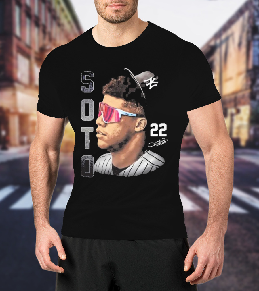 Soto 22 New York Yankees Juan Signature T-Shirt