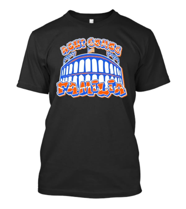 Aqui Somos Familia Citifield New York Mets T-Shirt