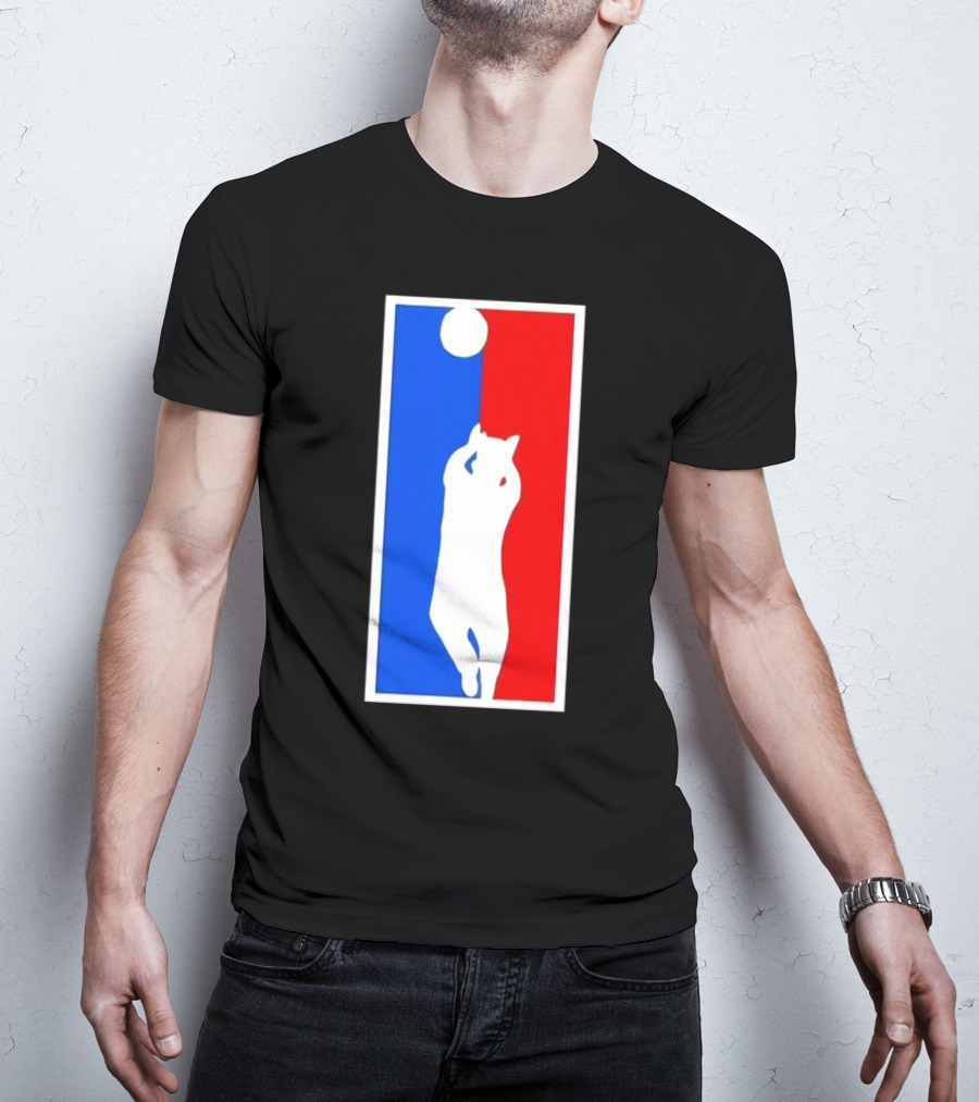 Brad Williams Cat Logo Basketball T-Shirt