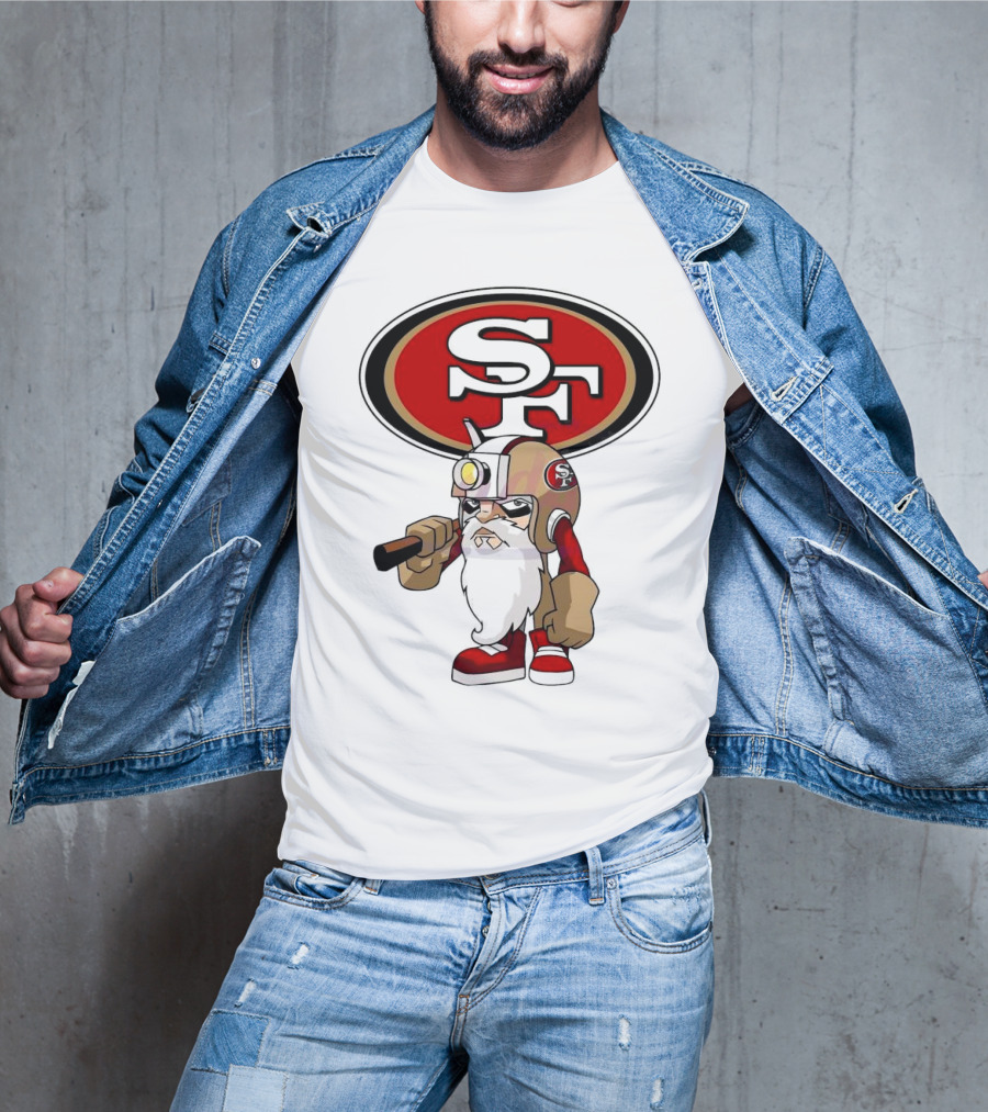 Rush Zone San Francisco 49ers NFL Cartoon Character 2025 SF T-Shirt