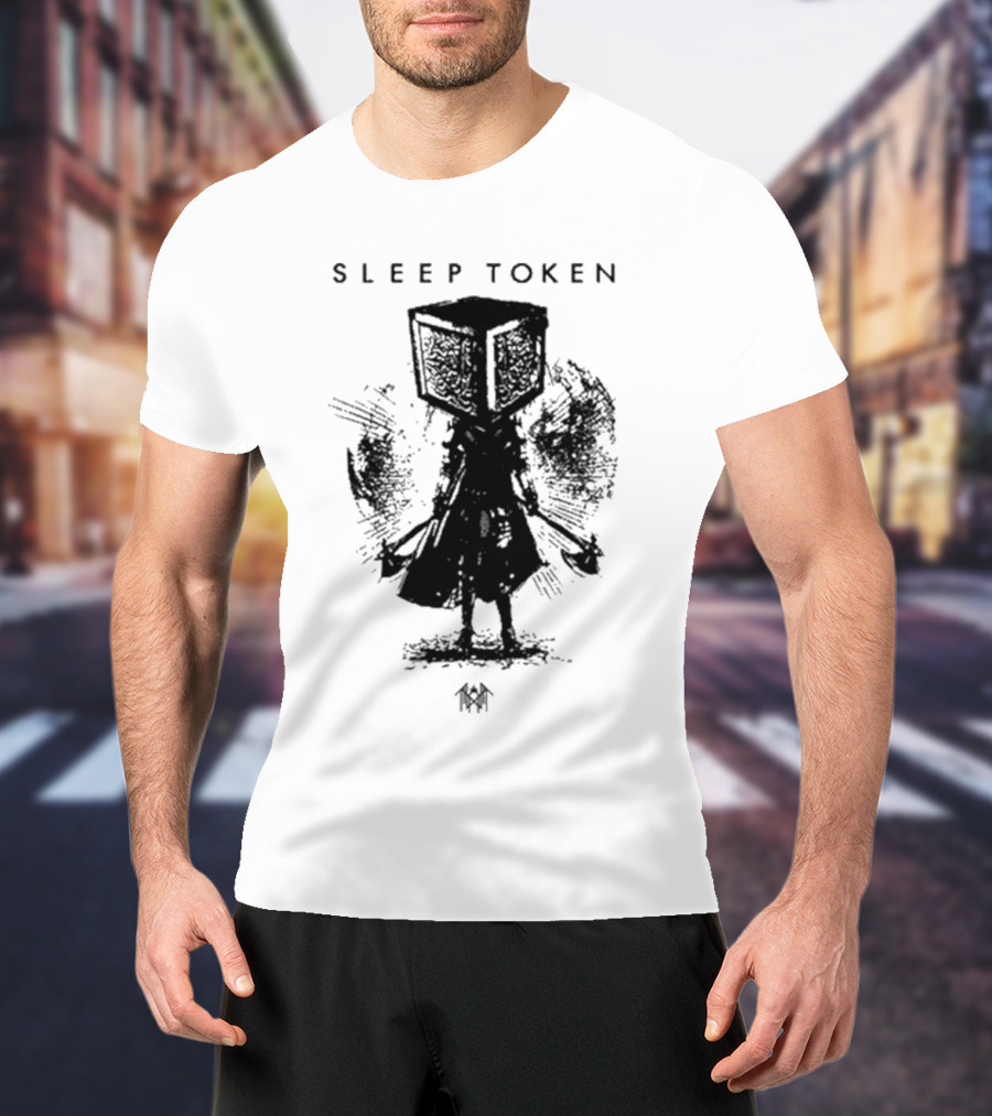 SLEEP TOKEN Chokehold Ecru T-Shirt