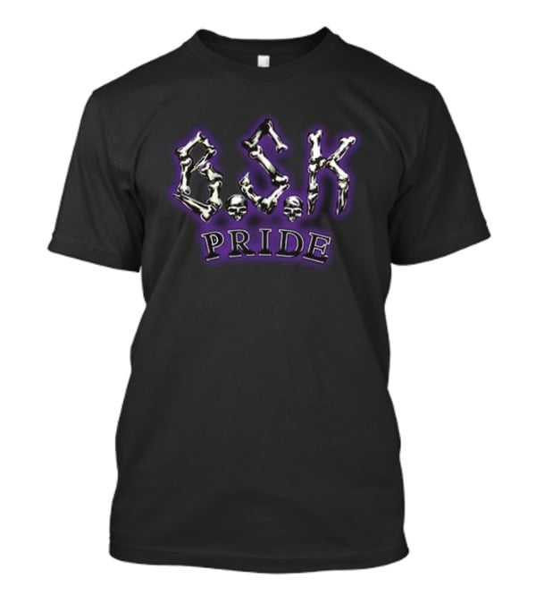 Mark Calaway The Undertaker B.S.K Pride Bone Skull T-Shirt