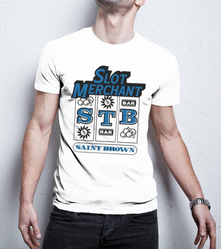 Slot Merchant STB Bar Saint Brown Amon-ra St Brown T-Shirt