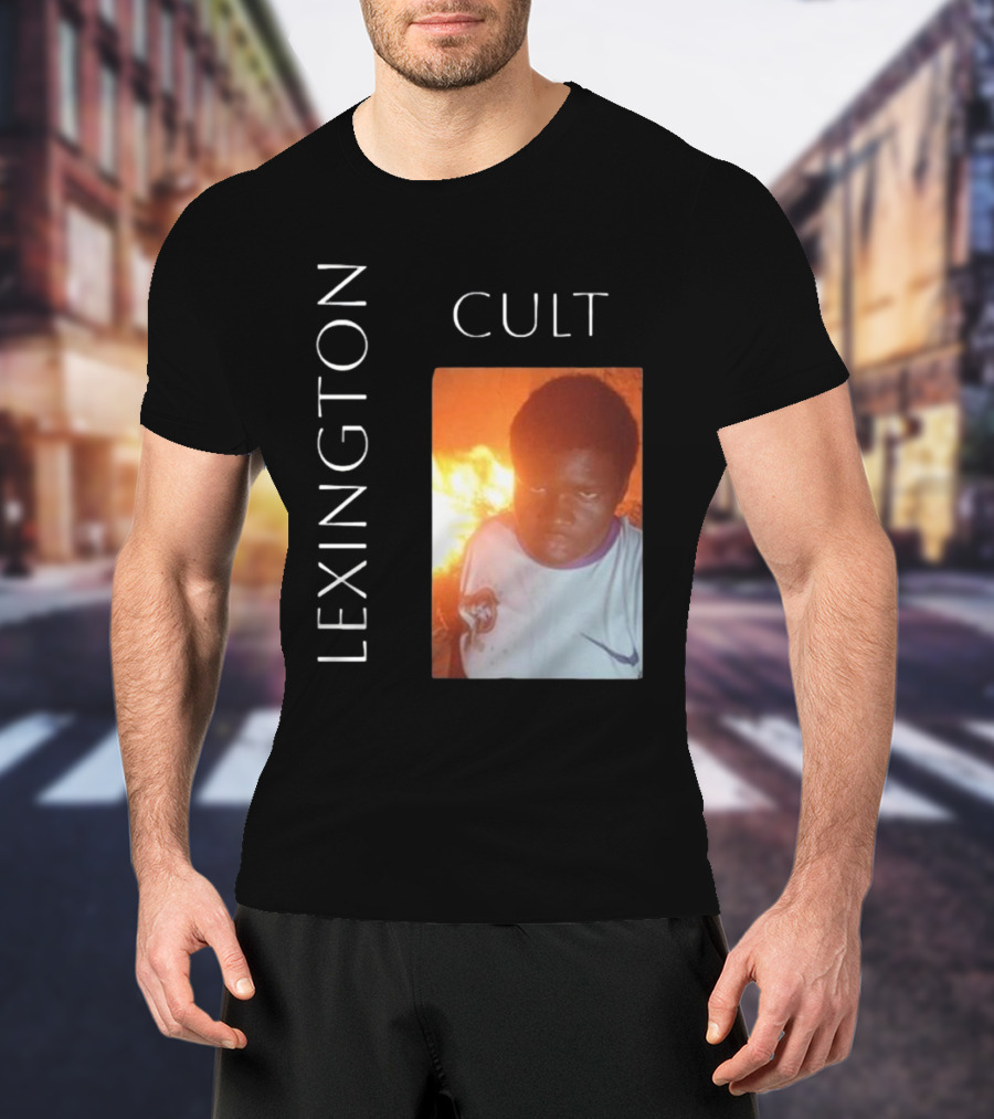 Lexington Jones Lexington Cult Soccer Fire Scene T-Shirt