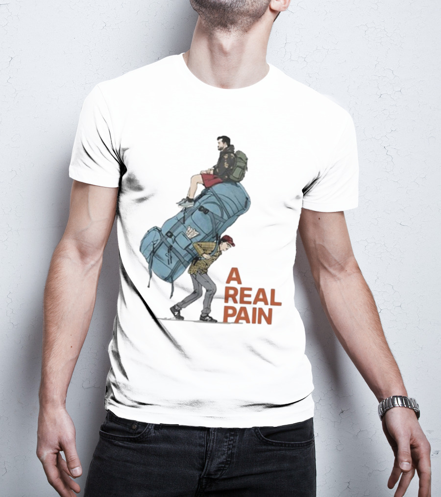 Team Picturehouse Searchlight Pictures A Real Pain Heavy Backpack T-Shirt