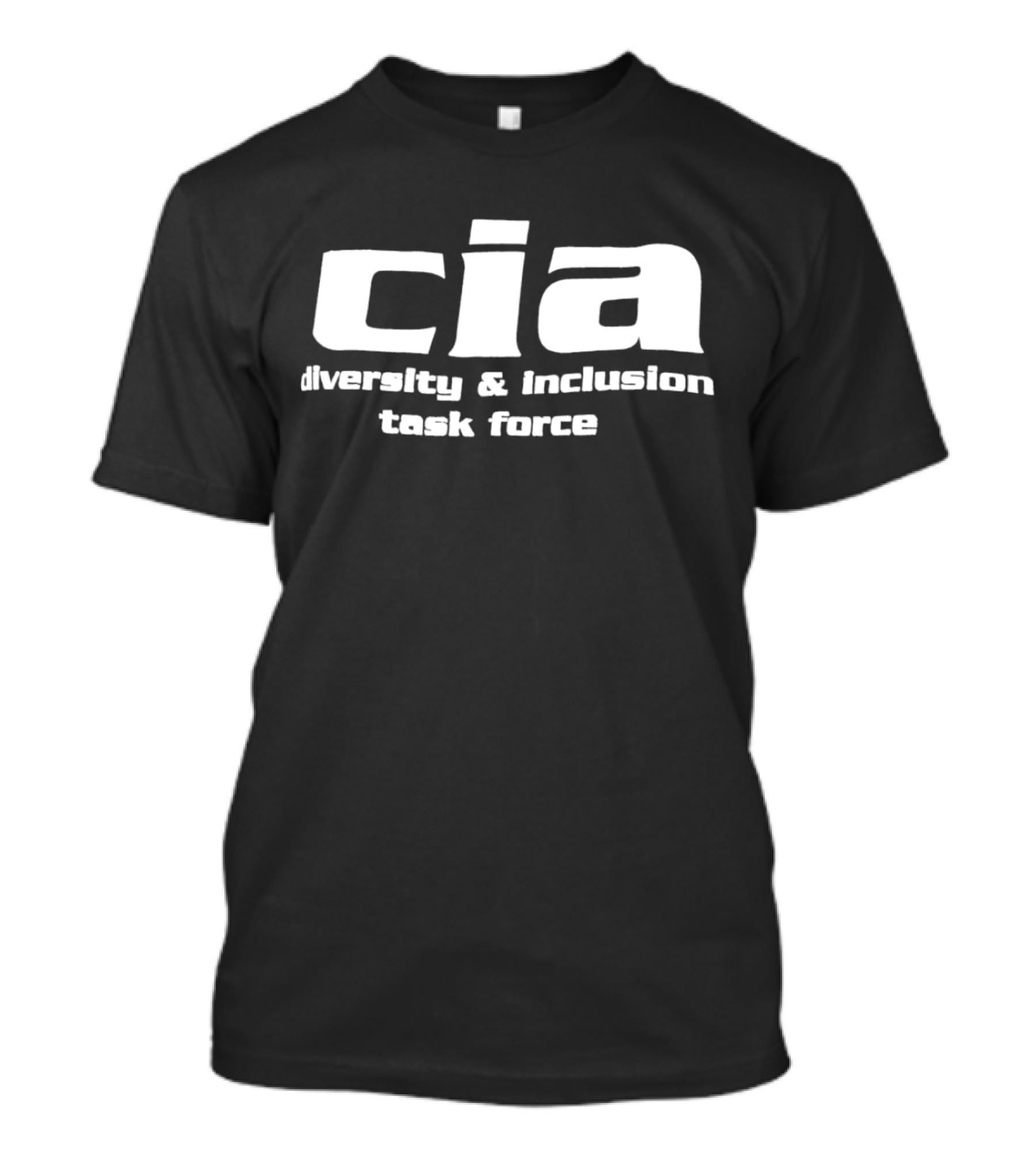 CIA Diversity And Inclusion Task Force Bold Lettering T-Shirt
