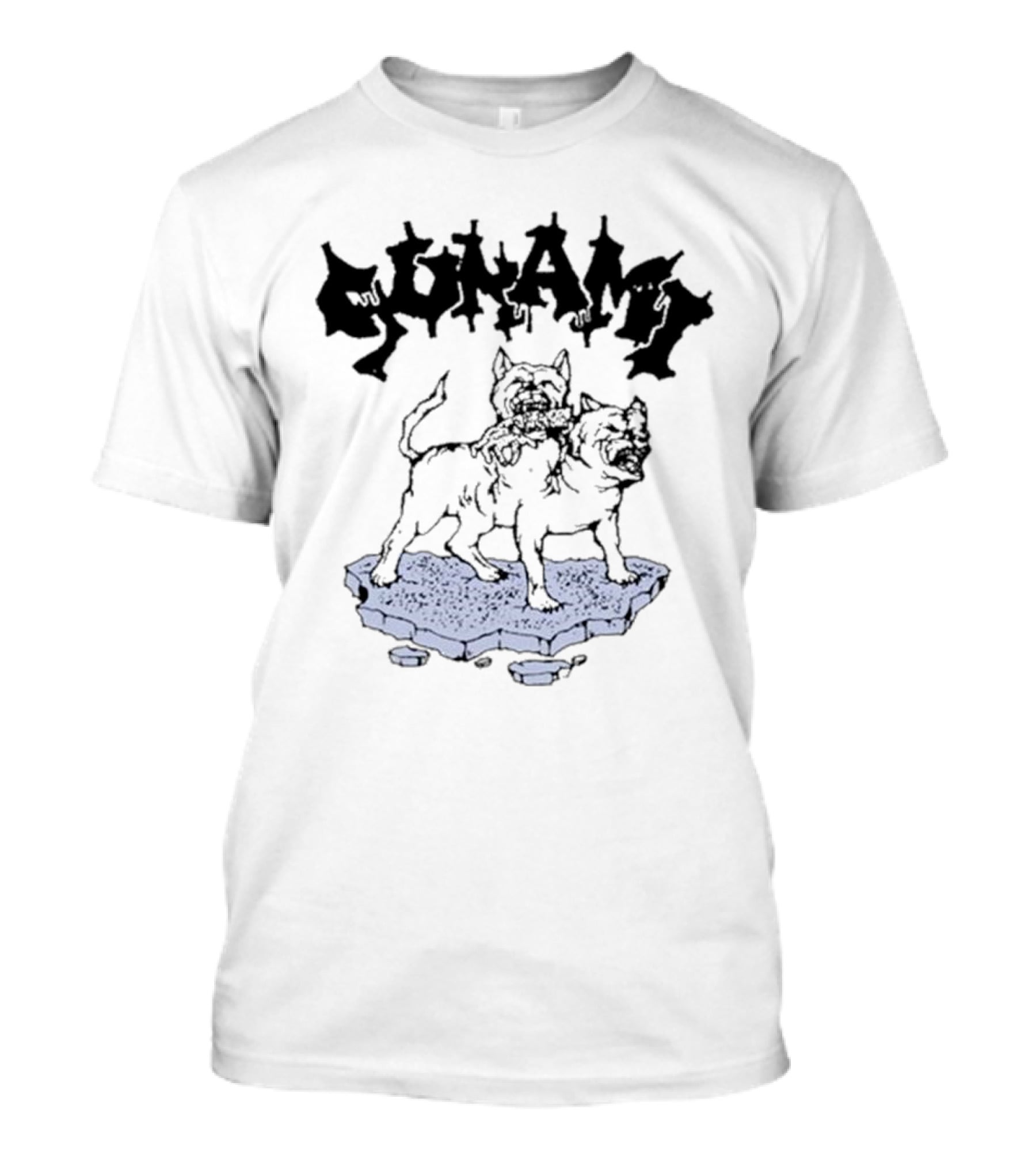 Sunami Dual Dogs Fierce T-Shirt