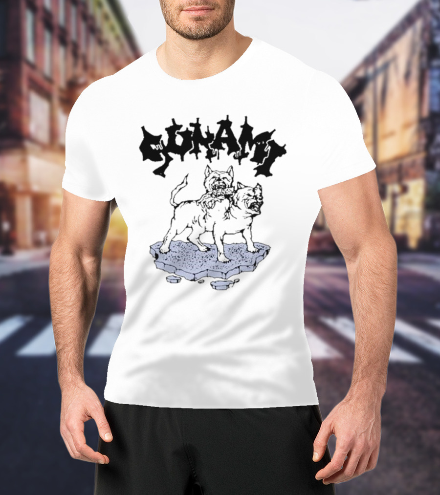 Sunami Dual Dogs Fierce T-Shirt