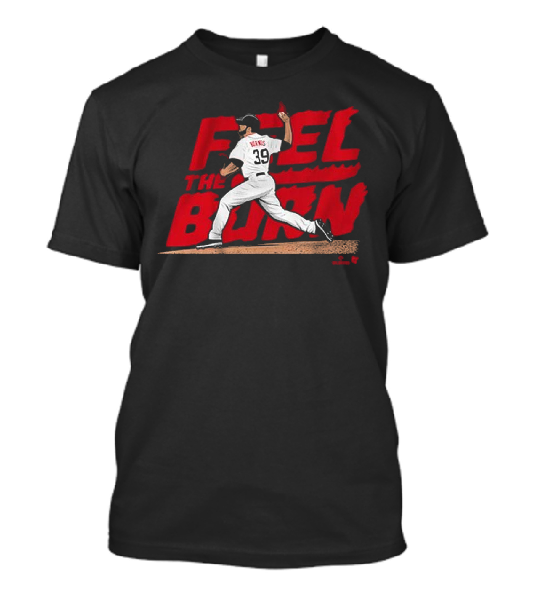 Corbin Burnes Feel The Burn 39 Arizona Baseball T-Shirt