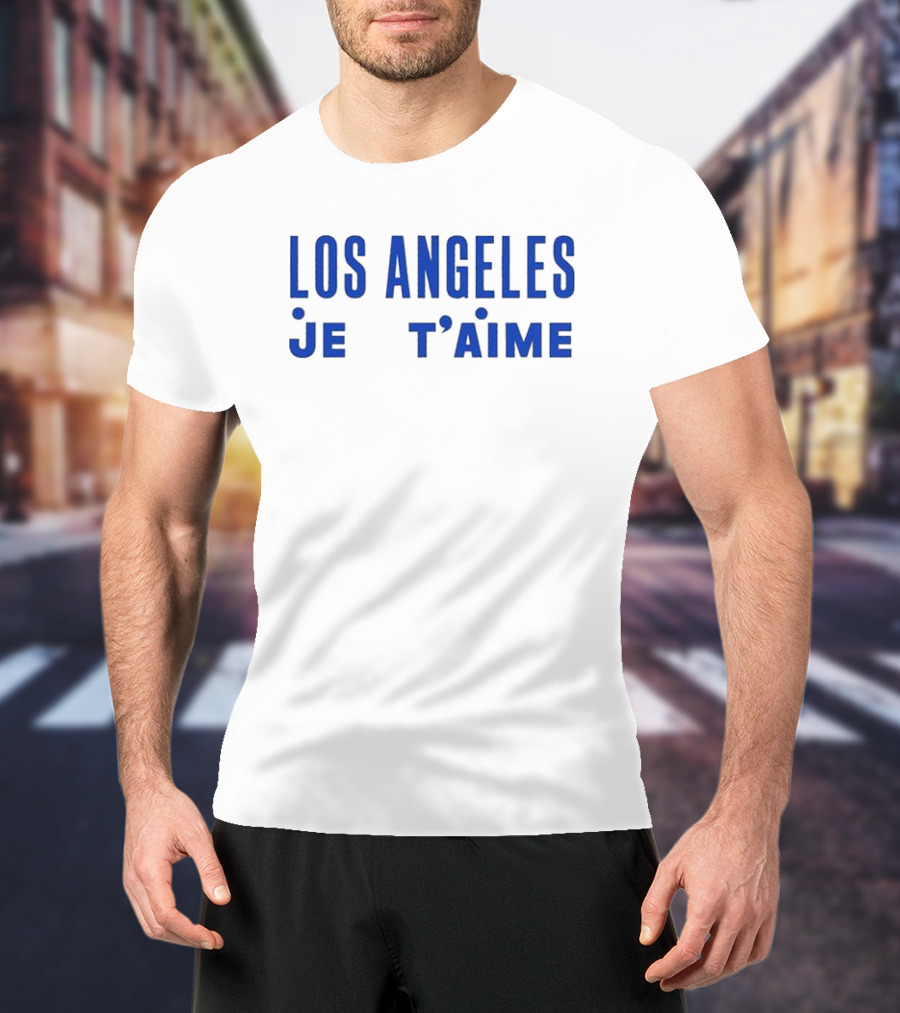 Clare V Los Angeles Je T’aime Love You T-Shirt