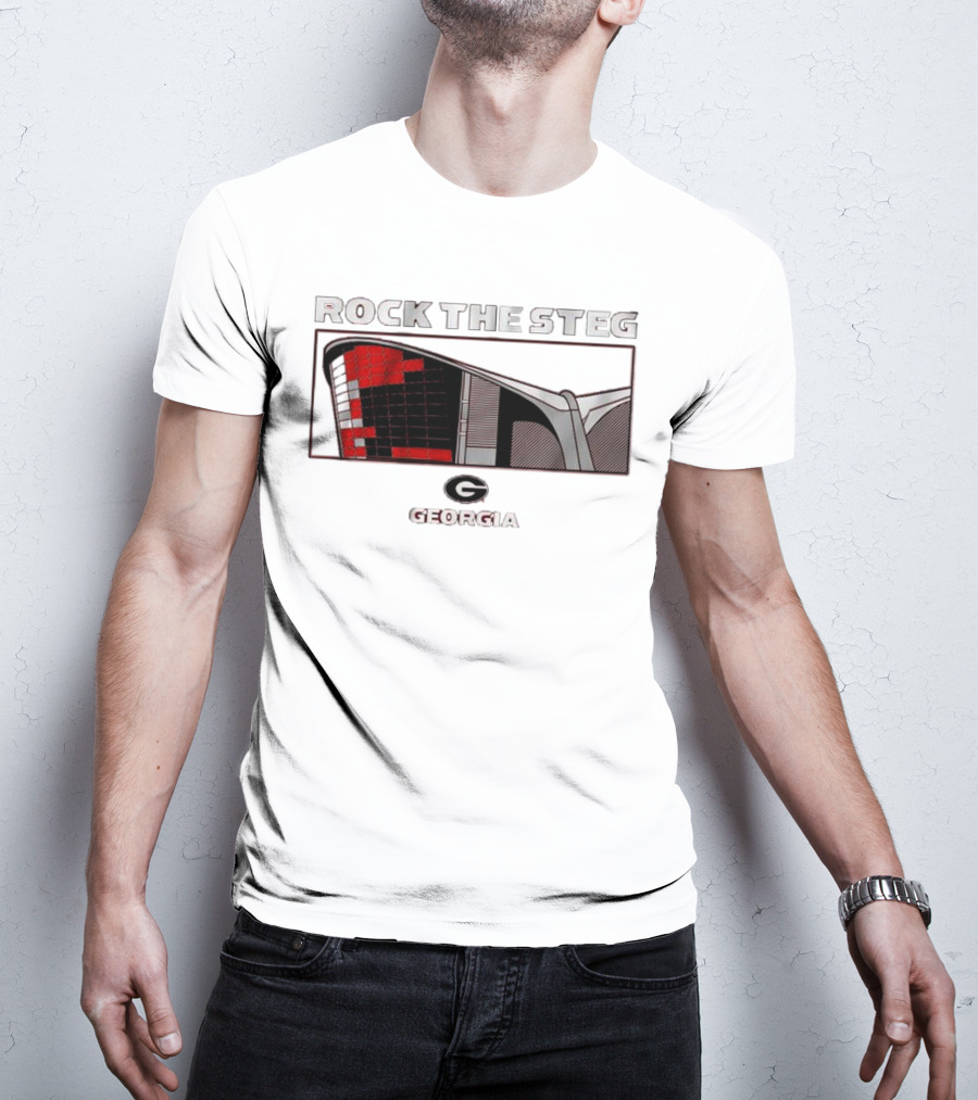 Georgia Bulldogs Rock The Steg Arena Georgia T-Shirt