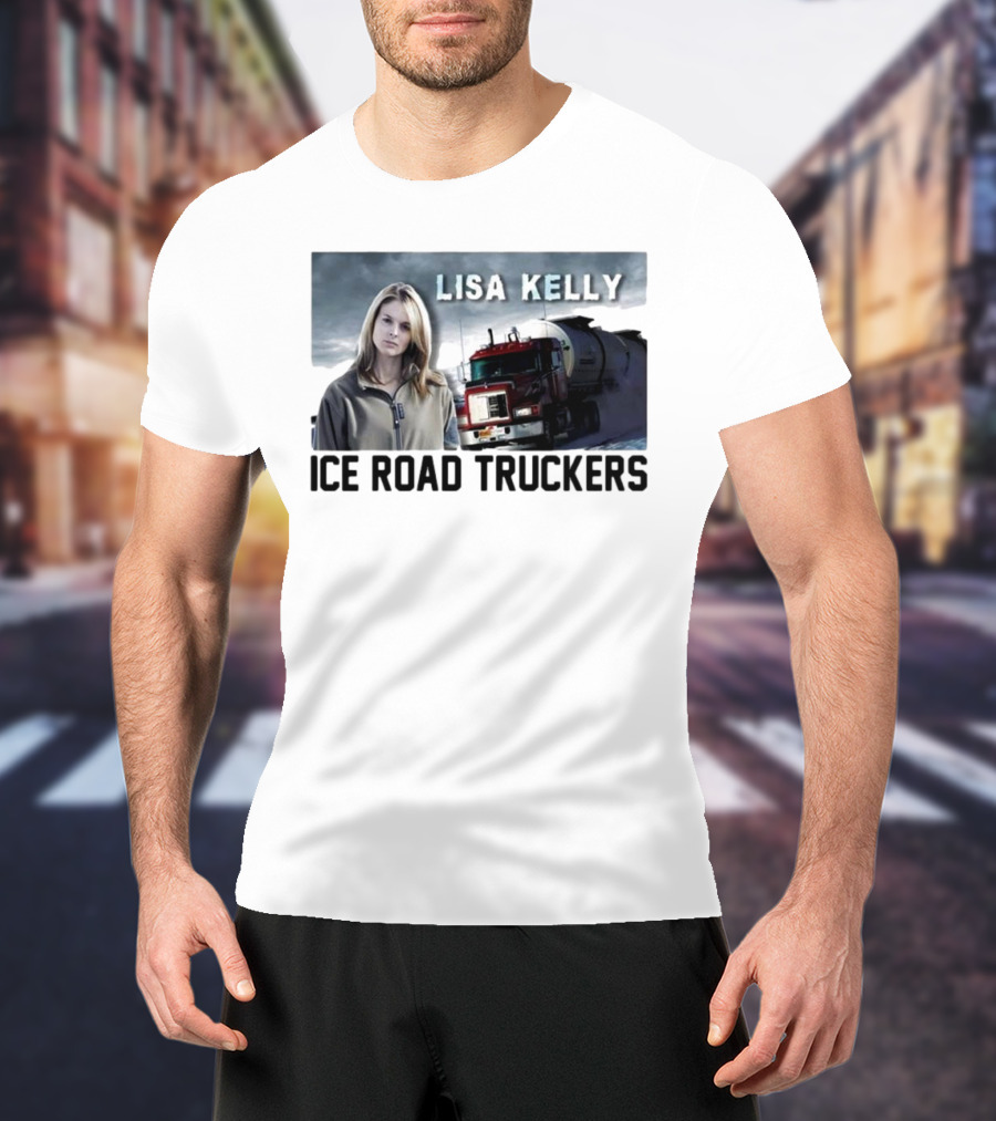 Lisa Kelly Ice Road Truckers Red Truck Adventure T-Shirt