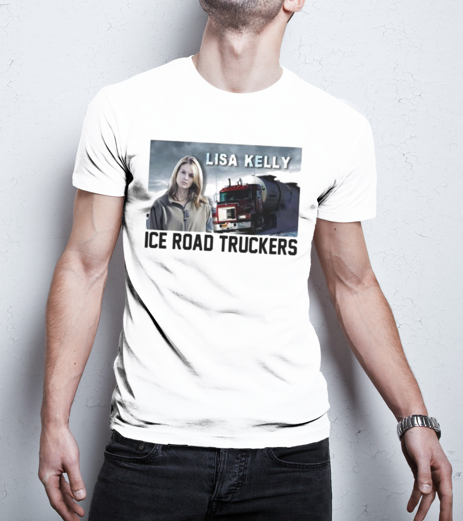 Lisa Kelly Ice Road Truckers Red Truck Adventure T-Shirt