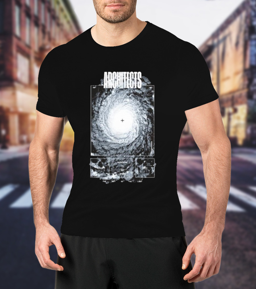 Architects Nowhere To Go Blackhole Spiral T-Shirt