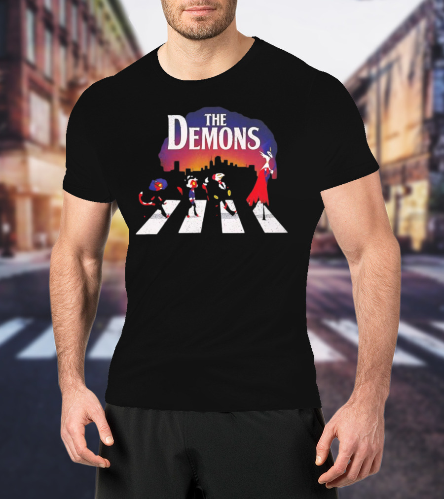 Hazbin Hotel Demons Walking Crosswalk T-Shirt
