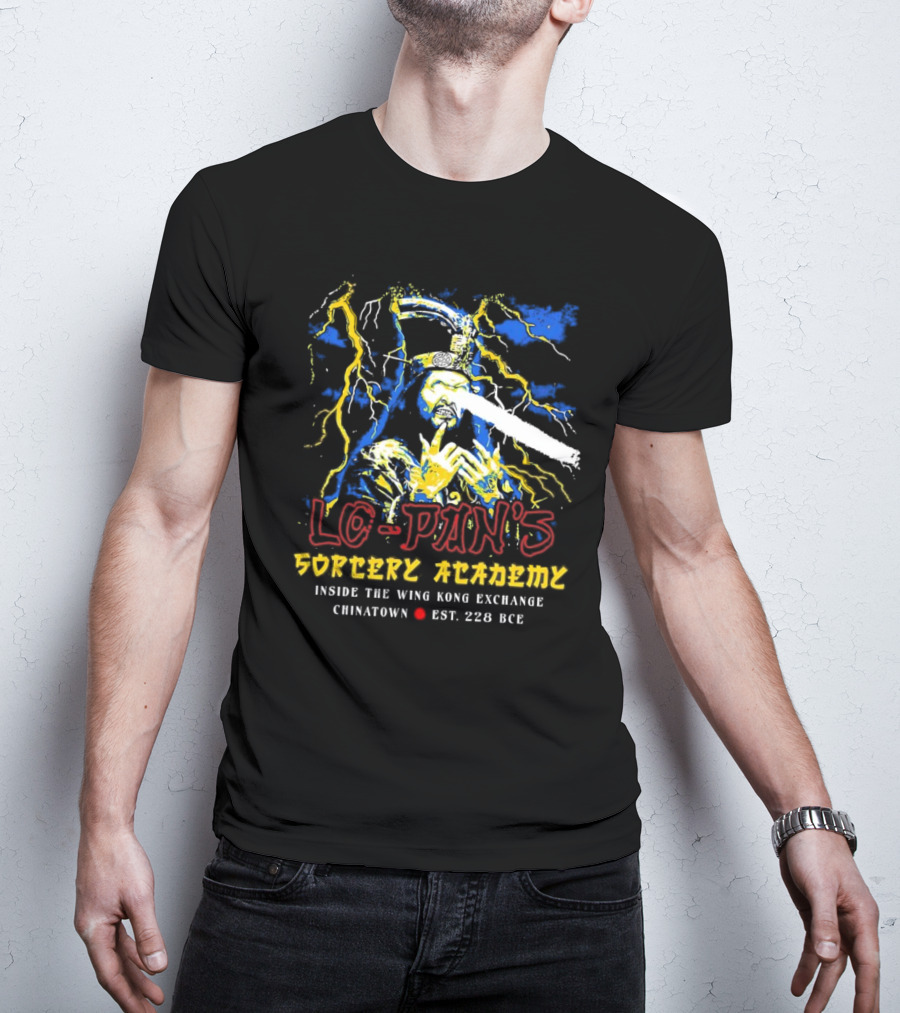 Lo Pan's Sorcery Academy Inside The Wing Kong Exchange Chinatown Est. 228 BCE T-Shirt