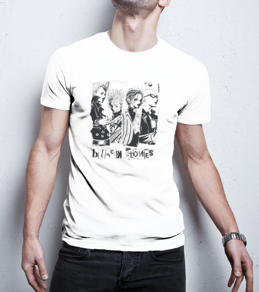 Ai Yazawa Collection Ut Black Stones Manga Characters T-Shirt