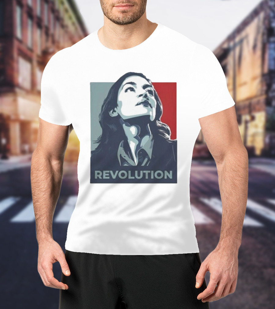 Alexandria Ocasio-Cortez AOC Revolution Inspiration T-Shirt