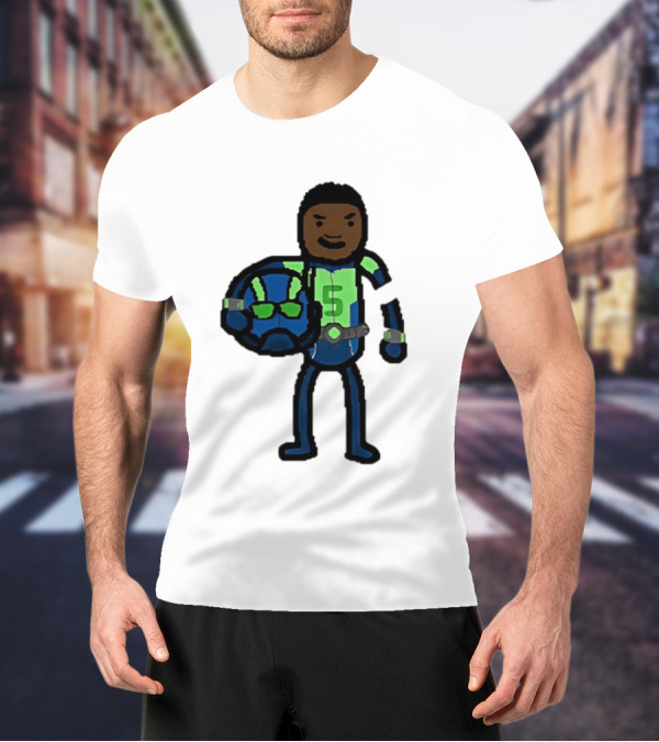 "Anthony Edwards No.5 Cartoon Ant-Man Style Minnesota Timberwolves" T-Shirt