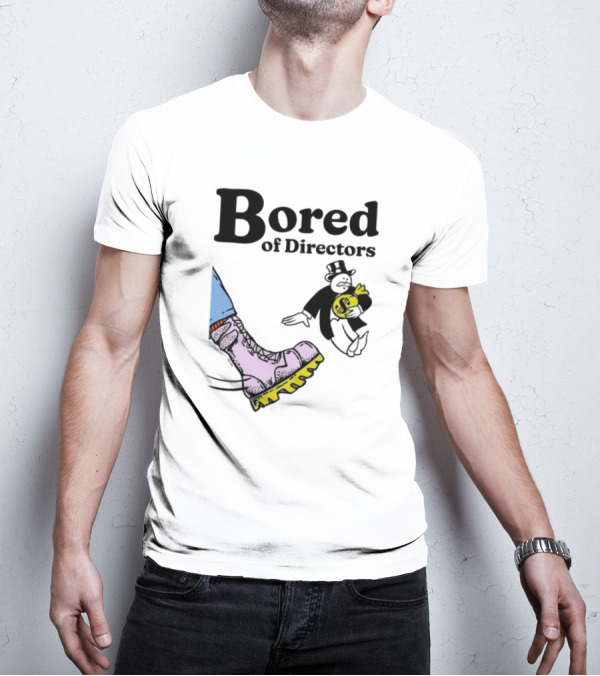 Bored Of Directors Stomp Boot Money Bag T-Shirt