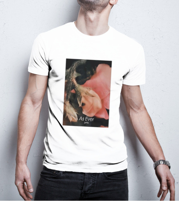 As Ever Jams 02 Pink Floral Close-Up T-Shirt