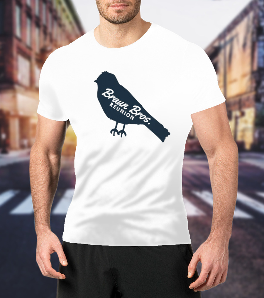 Braun Bros Reunion Bird Silhouette T-Shirt