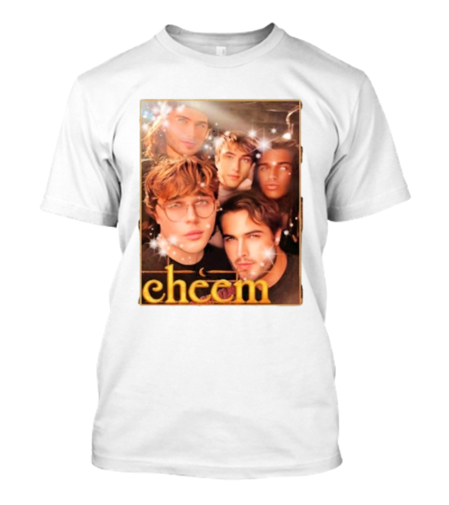 Cheem Two Disc Twilight Sparkling Portrait T-Shirt