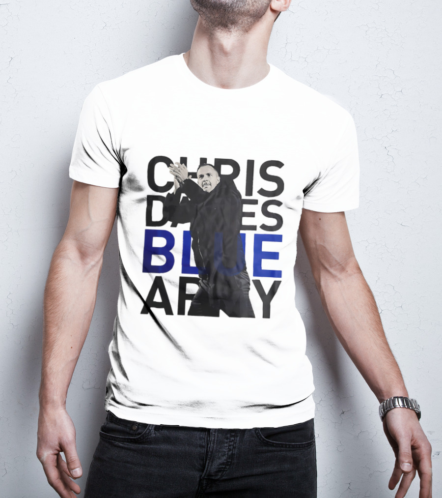 Chris Davies Blue Army Leadership And Inspiration T-Shirt