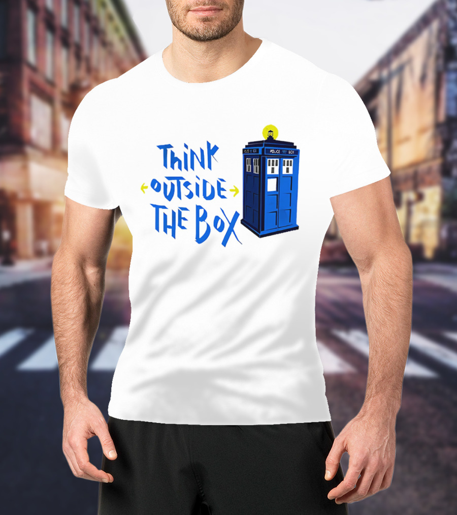 Think Outside The Box Doctor Who Tardis T-Shirt