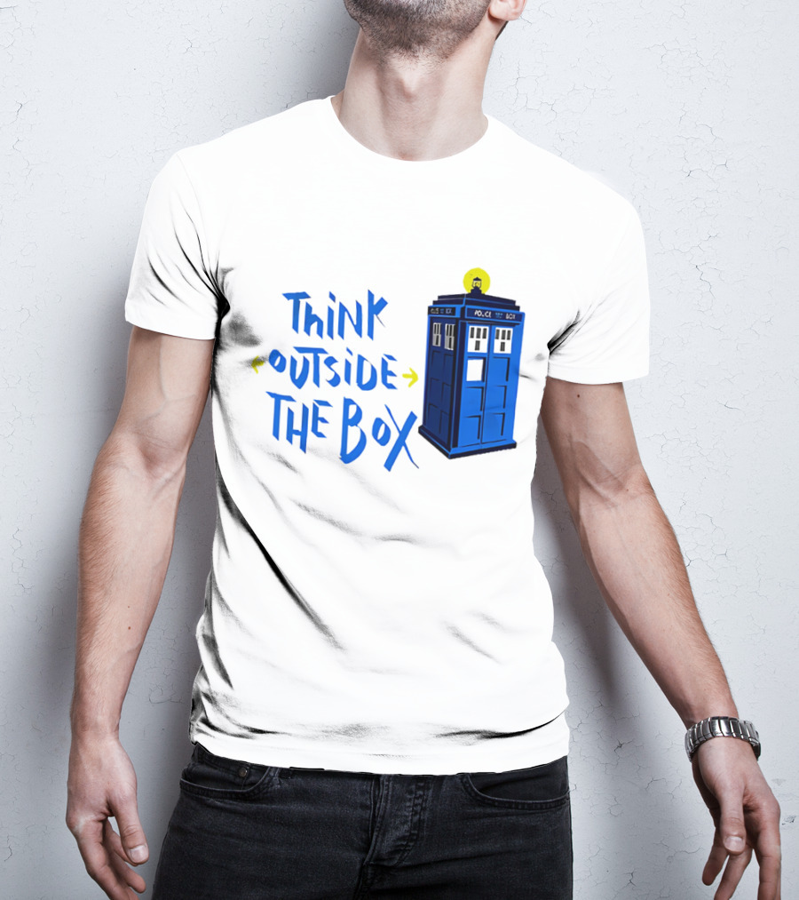 Think Outside The Box Doctor Who Tardis T-Shirt