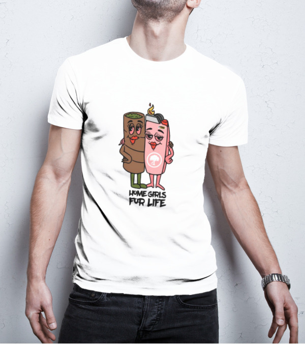 Push Trees Dope.As.Yola Home Girls For Life T-Shirt