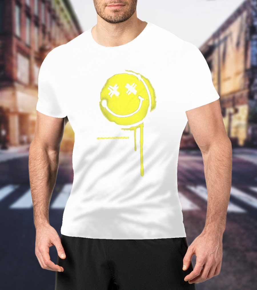 Electric Callboy Dripping Smiley Face T-Shirt