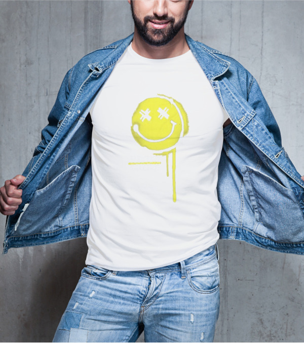 Electric Callboy Dripping Smiley Face T-Shirt