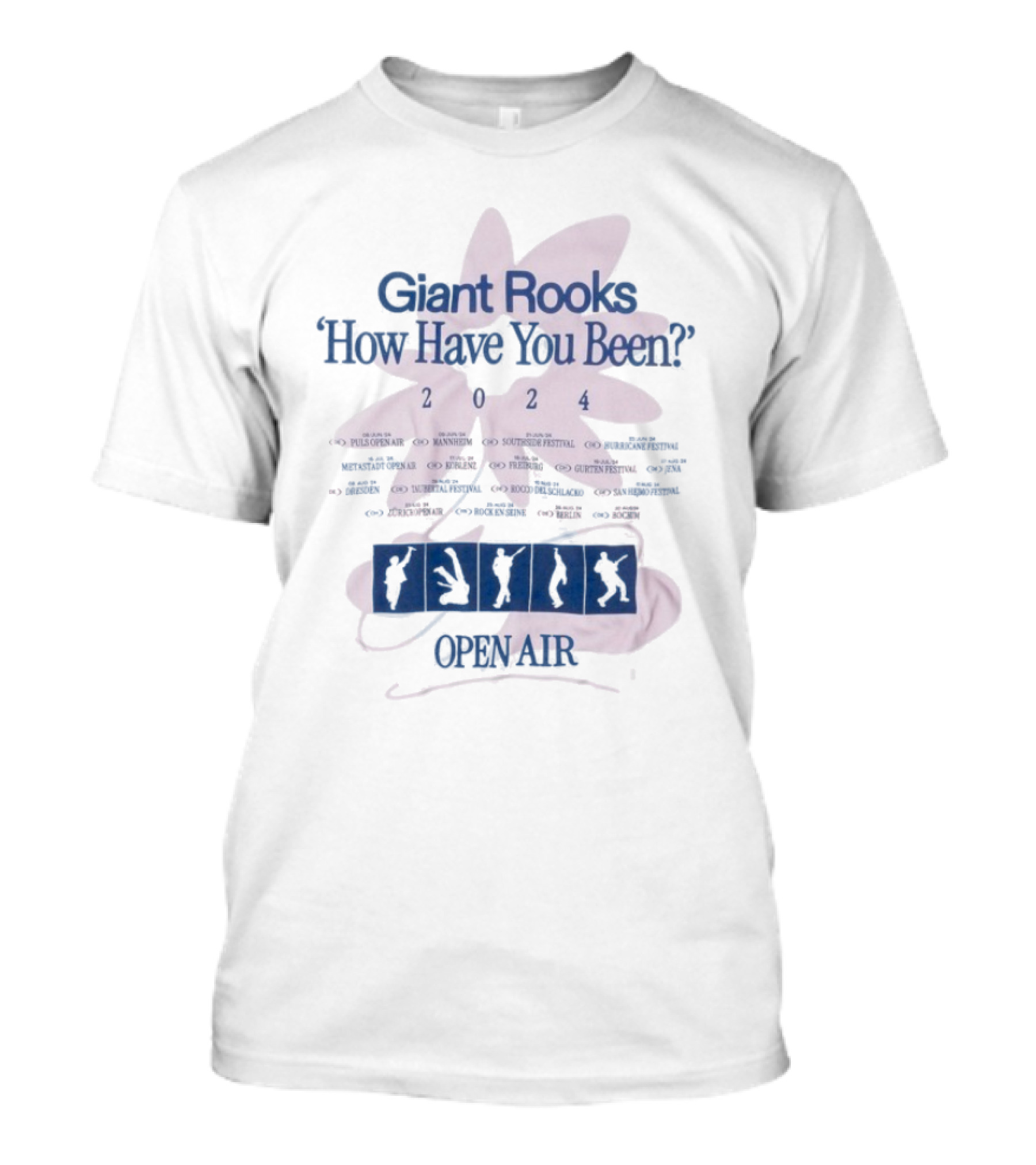 Giant Rooks How Have You Been Open Air 2024 Tour T-Shirt