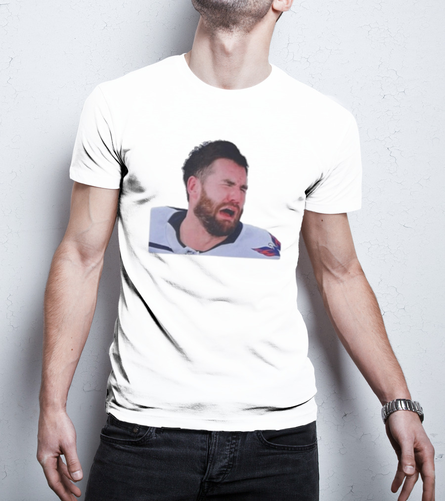 Tom Wilson Crying Washington Capitals NHL Player Reaction T-Shirt