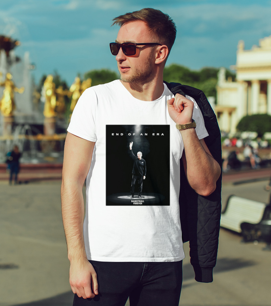 End Of An Era Gregg Popovich Basketball Forever T-Shirt