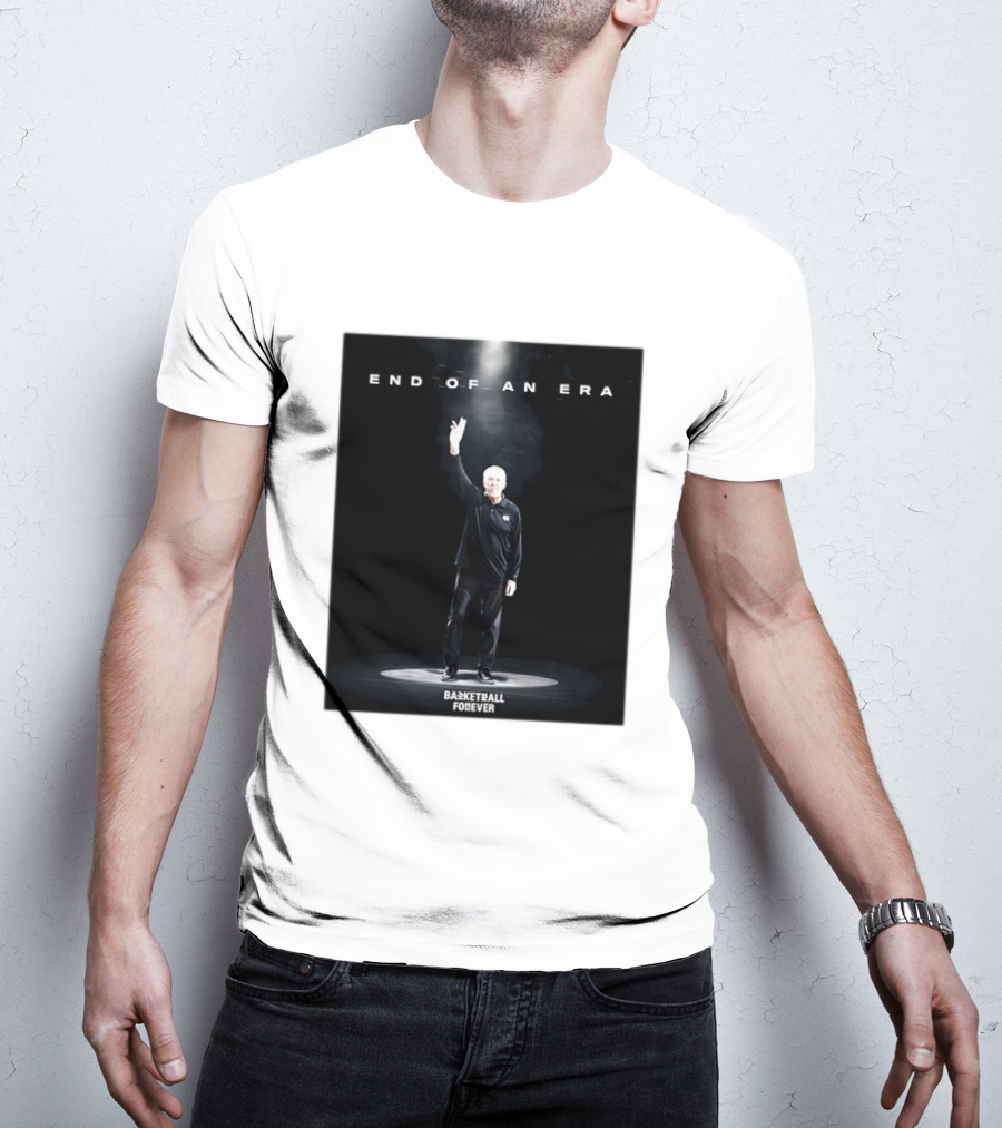 End Of An Era Gregg Popovich Basketball Forever T-Shirt