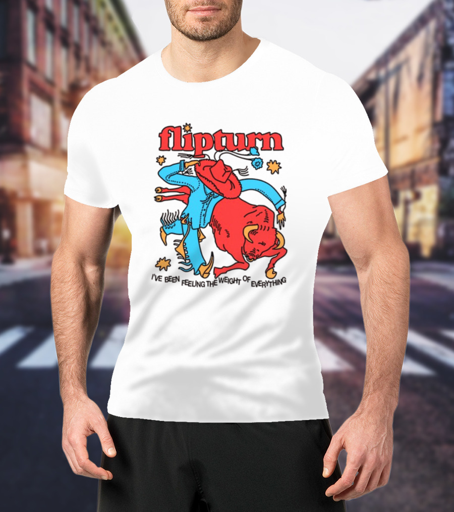 Flipturn Rodeo Clown I've Been Feeling The Word Of Emptiness T-Shirt