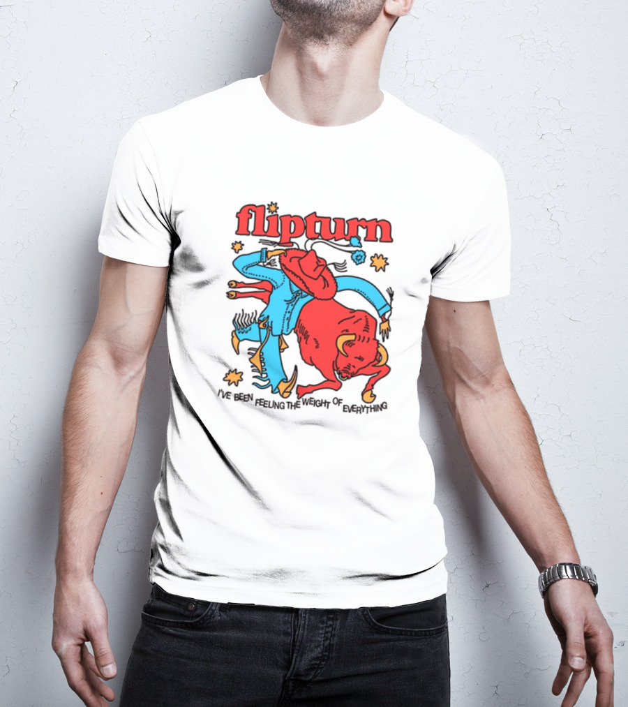 Flipturn Rodeo Clown I've Been Feeling The Word Of Emptiness T-Shirt