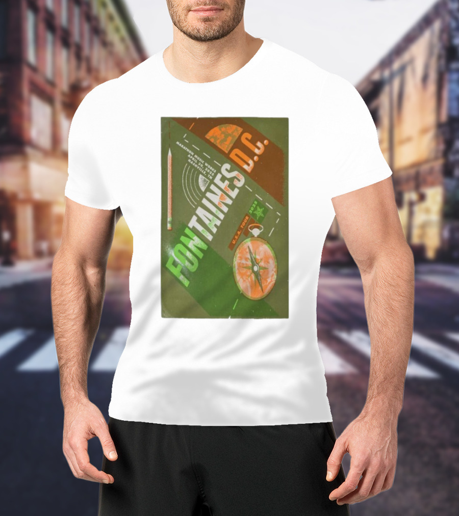 FONTANIES D.C. Marathon Music Works Nashville TN April 30 2025 USA Tour 2025 T-Shirt