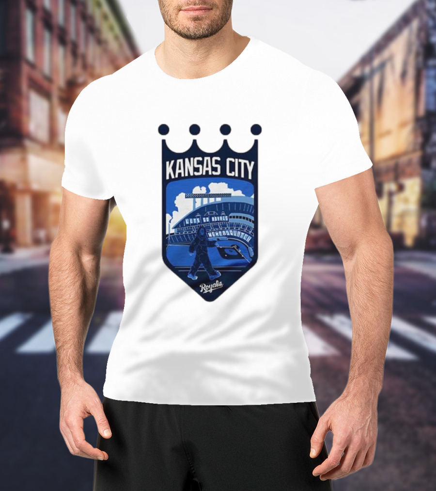 Kansas City Royals Bring Out The Blue Stadium Walk T-Shirt